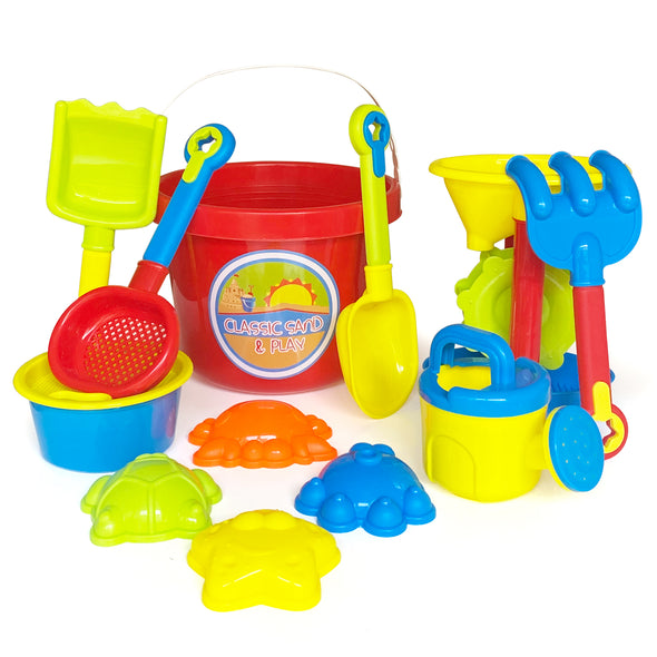 Classic Sand & Play 12 pc. Beach Toy Set