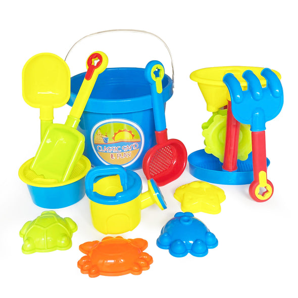 Classic Sand & Play 12 pc. Beach Toy Set