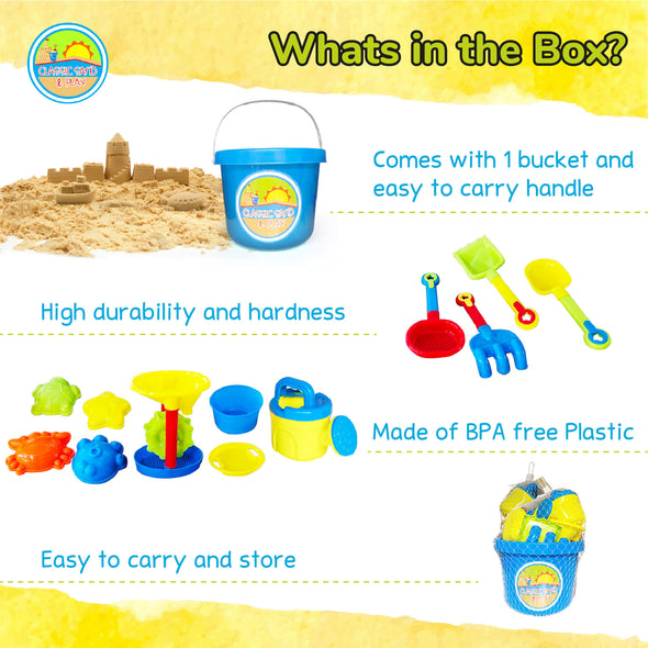 Classic Sand & Play 12 pc. Beach Toy Set