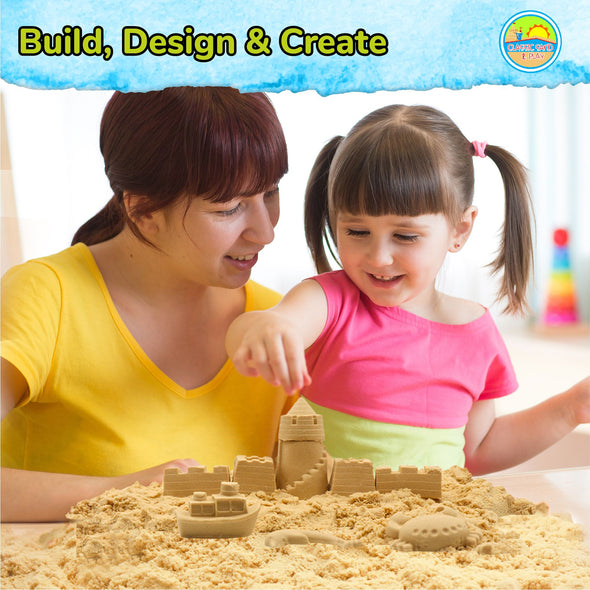 Classic Sand & Play 1kg Sculpting Play Sand Set